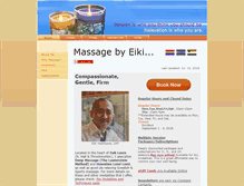Tablet Screenshot of massage-eiki.com